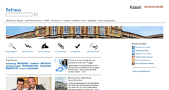 Desktop Screenshot of cms01.kassel.de